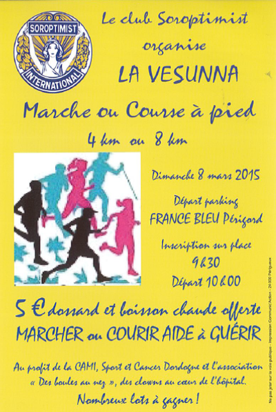 8 mars - course